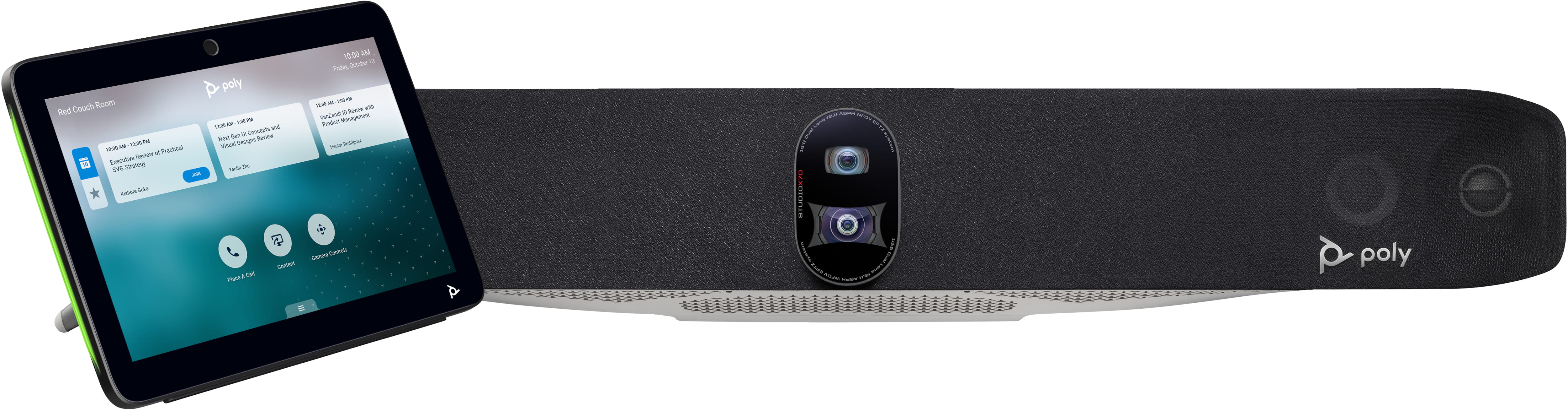 Poly HP Poly Studio X70 - All-in-One Videoleiste (Videoleiste, Poly TC10 Touchcontroller)
