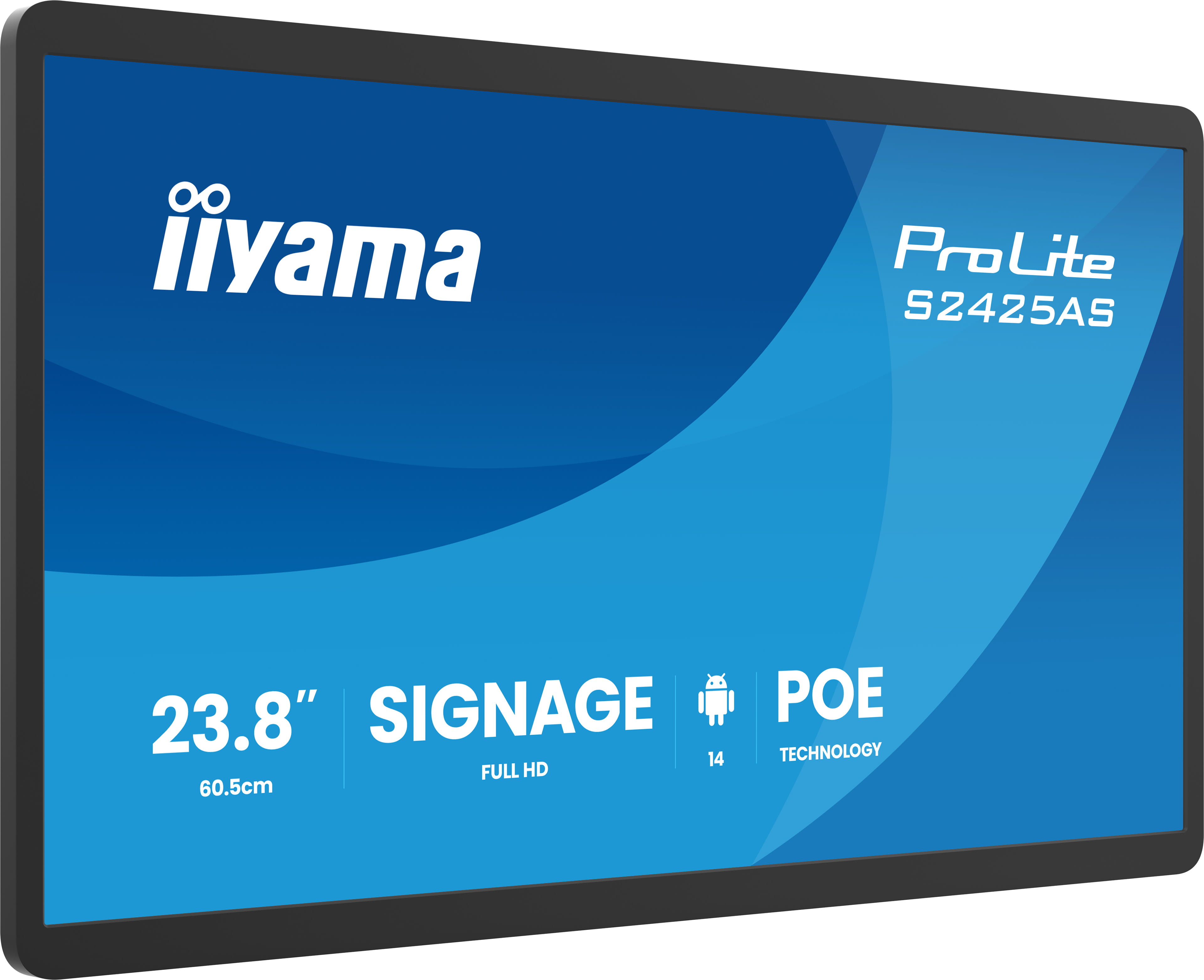 Iiyama ProLite S2425AS-B1P - 61 cm (24") Diagonalklasse (60.5 cm (23.8")