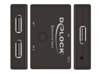 Delock Displayport 2 - 1 Switch bidirectional