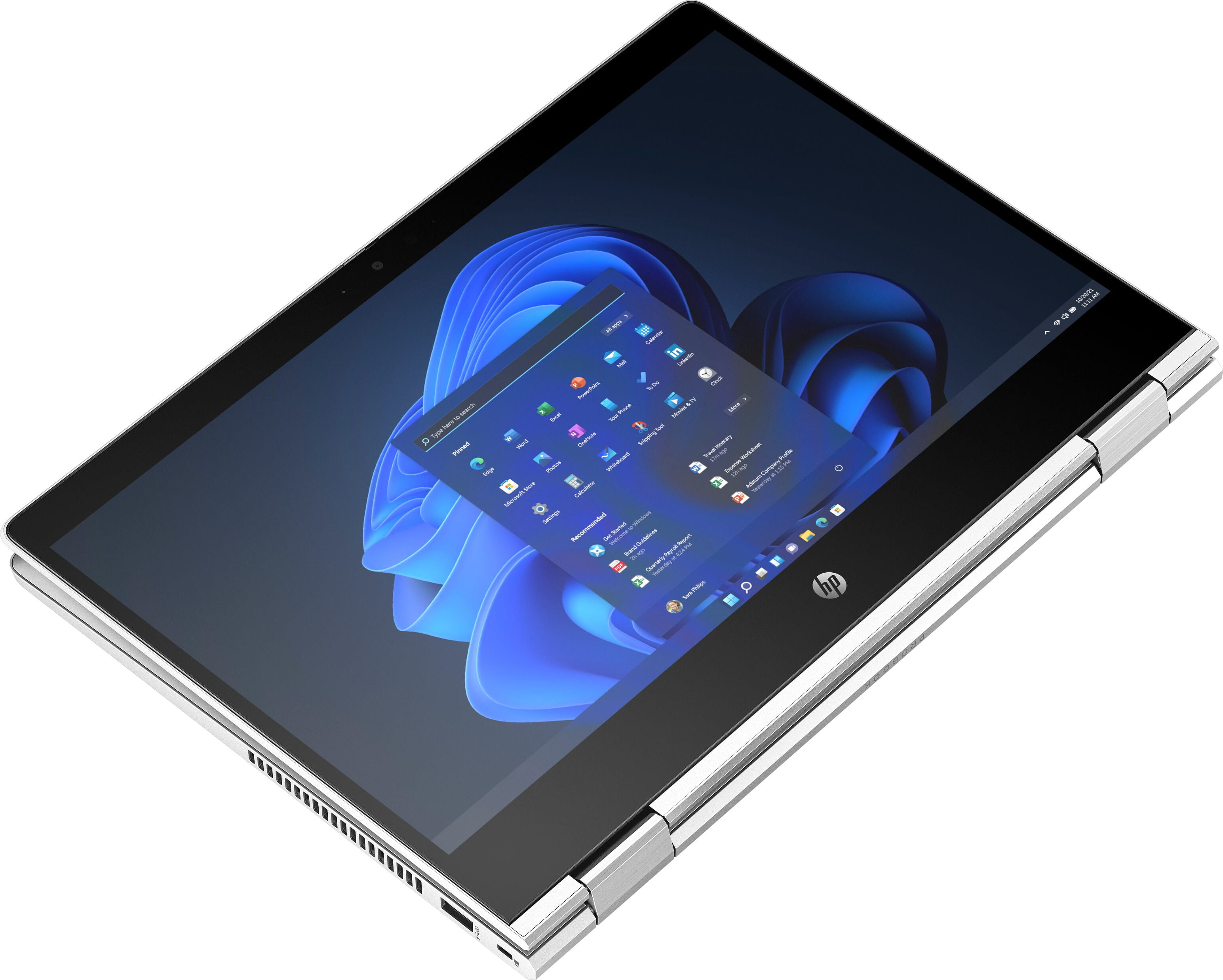HP Pro x360 435 G10, AMD Ryzen™ 5, 2 GHz, 33,8 cm (13.3"), 1920 x 1080 Pixel, 16 GB, 256 GB