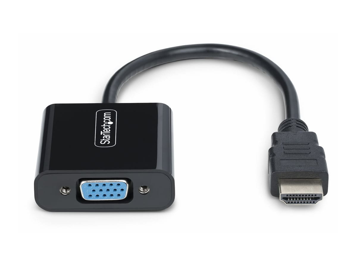 StarTech.com HDMI to VGA Adapter, 1080p, Active Video Converter - Videoadapter - HDMI männlich zu HD-15 (VGA)