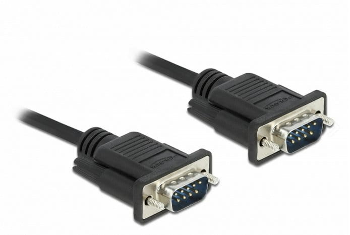 Delock Kabel seriell - DB-9 (M) zu DB-9 (M)