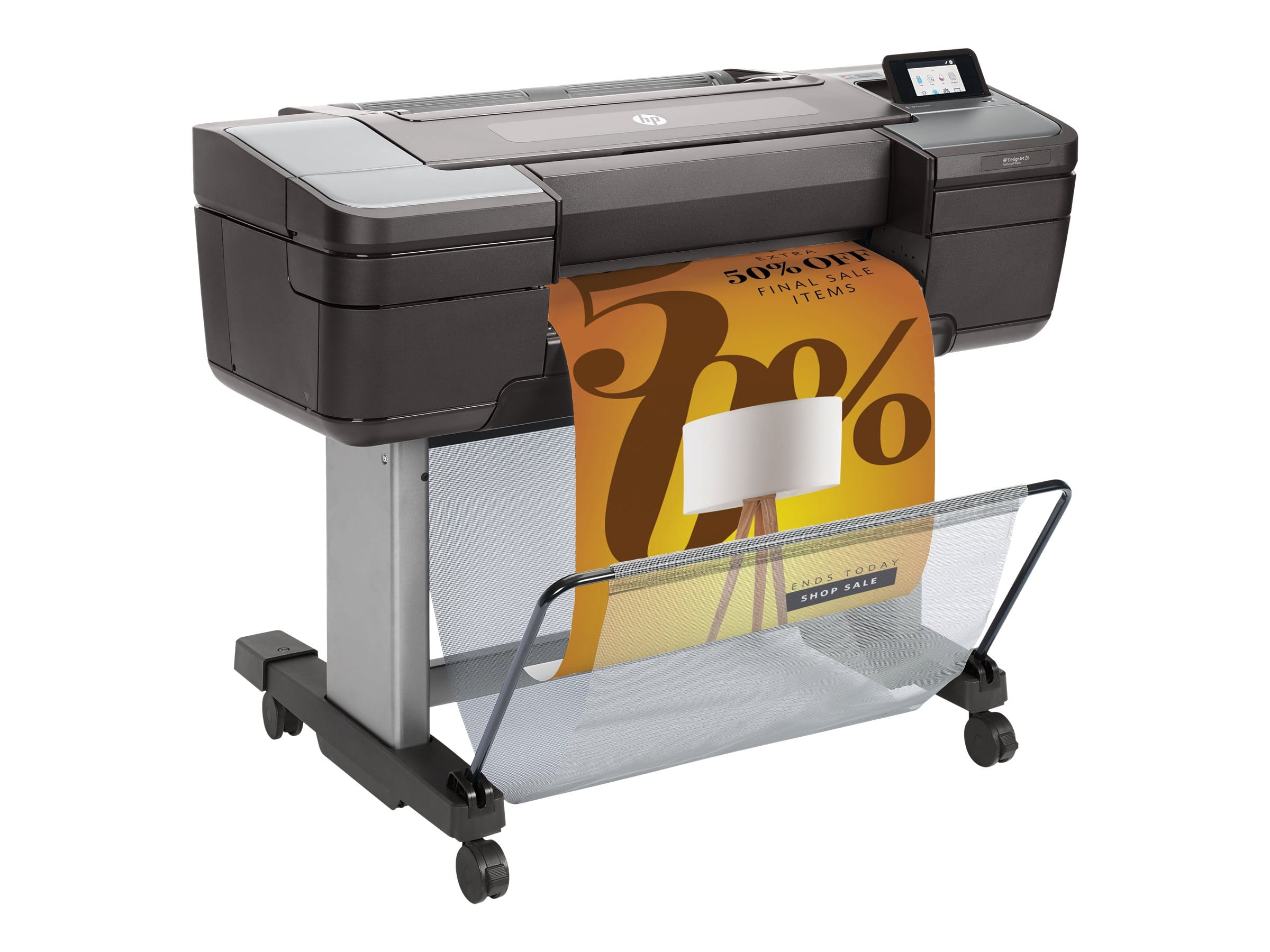 HP DesignJet Z6 PostScript - 610 mm (24") Großformatdrucker - Farbe - Tintenstrahl - Rolle (61 cm)