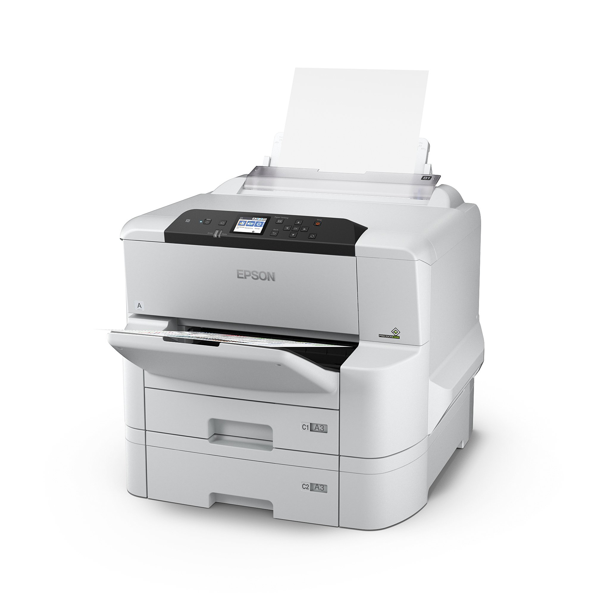 Epson WorkForce Pro WF-C8190DTW - Drucker - Farbe - Duplex - Tintenstrahl - A3 - 4800 x 1200 dpi - bis zu 35 Seiten/Min. (einfarbig)/