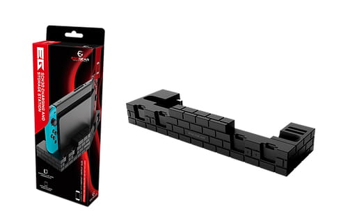 EgoGear SCH30-NS-BK, Ladesystem, Nintendo Switch, Schwarz, Ladend, 101 mm, 35 mm