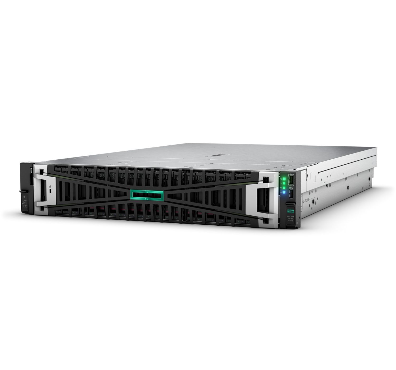 HPE ProLiant DL385 Gen11 - Server - Rack-Montage - 2U - zweiweg - 1 x EPYC 9124 / 3 GHz - RAM 32 GB - SATA/SAS/NVMe - Hot-Swap 6.4 cm (2.5") HPE ProLiant DL385 Gen11 - Server - Rack-Montage - 2U - zweiweg - 1 x EPYC 9124 / 3 GHz - RAM 32 GB - SATA/SAS/NVMe - Hot-Swap 6.4 cm (2.5")