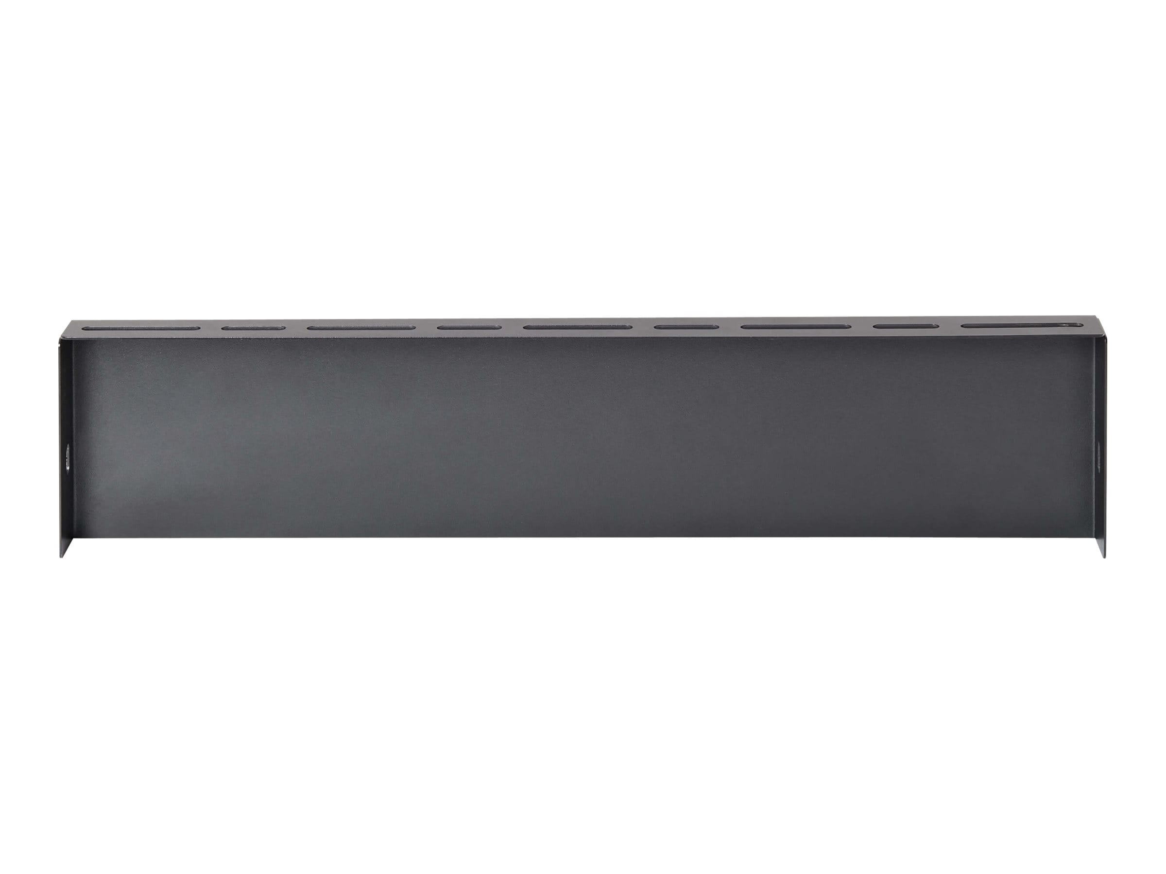 Eaton Tripp Lite Series Short Riser Panels for Hot/Cold Aisle Containment System - Wide 750 mm Racks, Set of 2 - Steigleitung für Kabelführungsblenden - Schwarz - 3U (Packung mit 2)