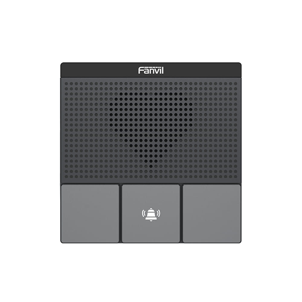Fanvil A10W, Kabelgebunden, IP54, RJ-45, Schwarz, Grau, Acrylnitril-Butadien-Styrol (ABS), Wand