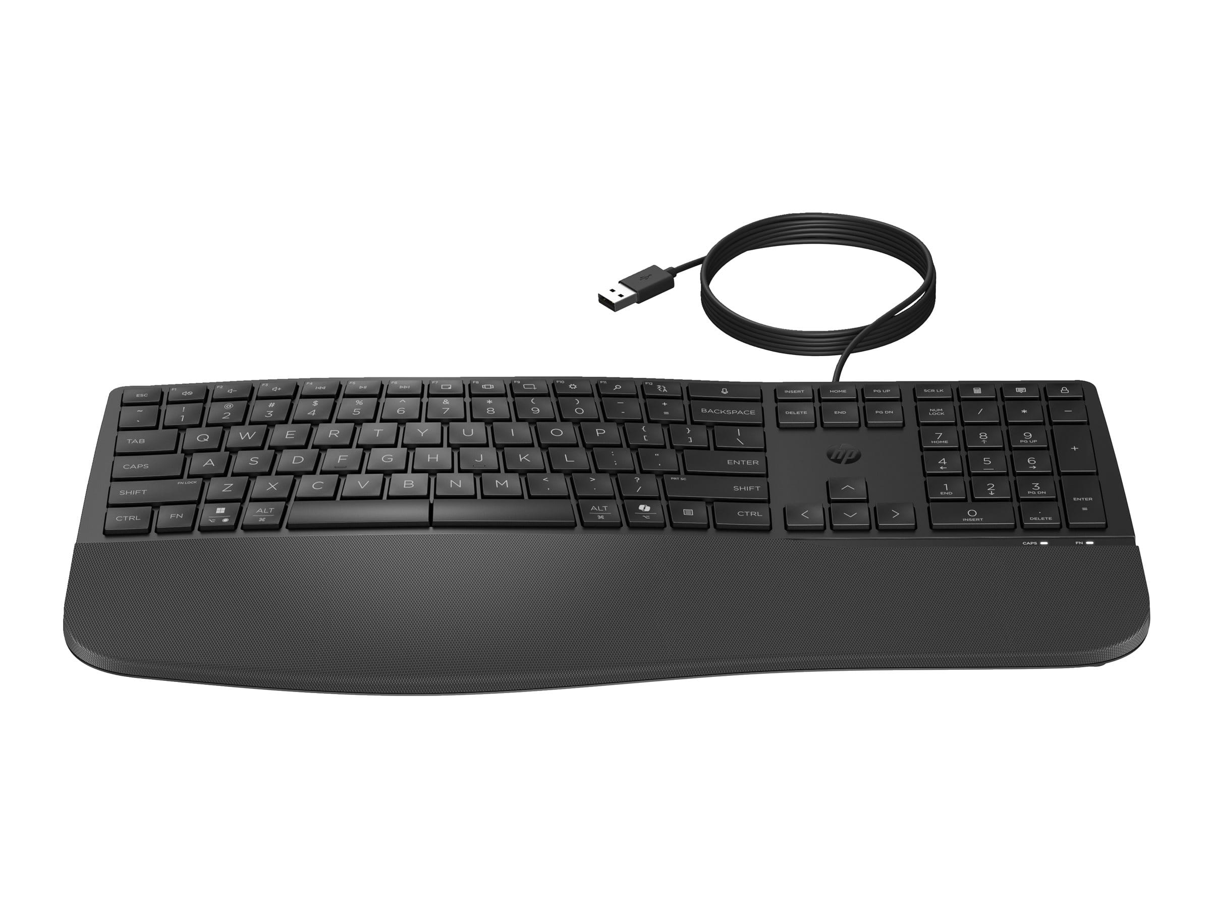 HP 480 Comfort - Tastatur - 3-Zonen-Layout, Multi-Device