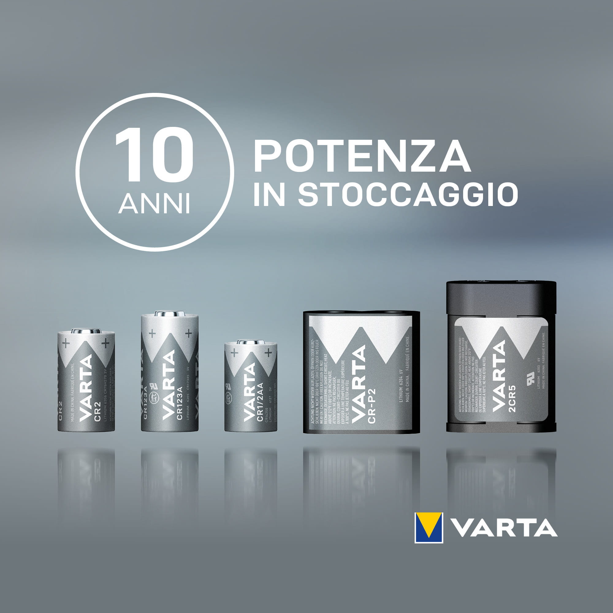 Varta Photo Lithium - Batterie CR123A - Li - 1430 mAh
