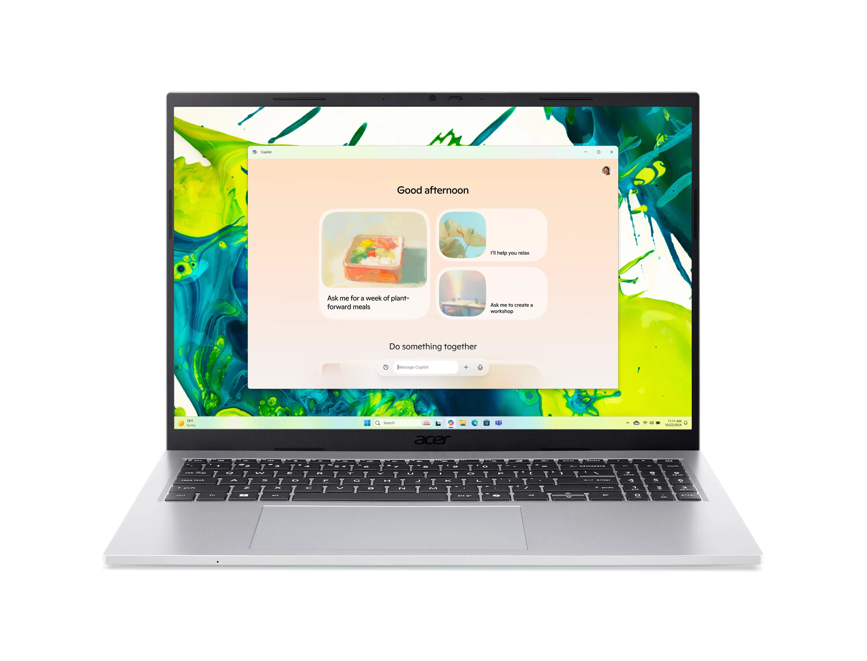 Acer Aspire Go 16 AG16-71P - Intel Core i3 1305U / 1.6 GHz - Win 11 Home - UHD Graphics - 8 GB RAM - 256 GB SSD NVMe, 3D Triple-Level Cell (TLC)