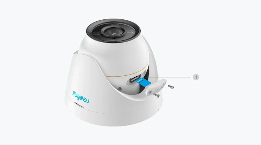 Reolink P344, IP-Sicherheitskamera, Innen & Außen, Kabelgebunden, Google Assistant, 700 lm, 6500 K