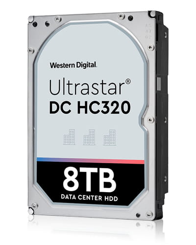WD Ultrastar DC HC320 HUS728T8TALE6L4 - Festplatte - 8 TB - intern - 3.5" (8.9 cm)