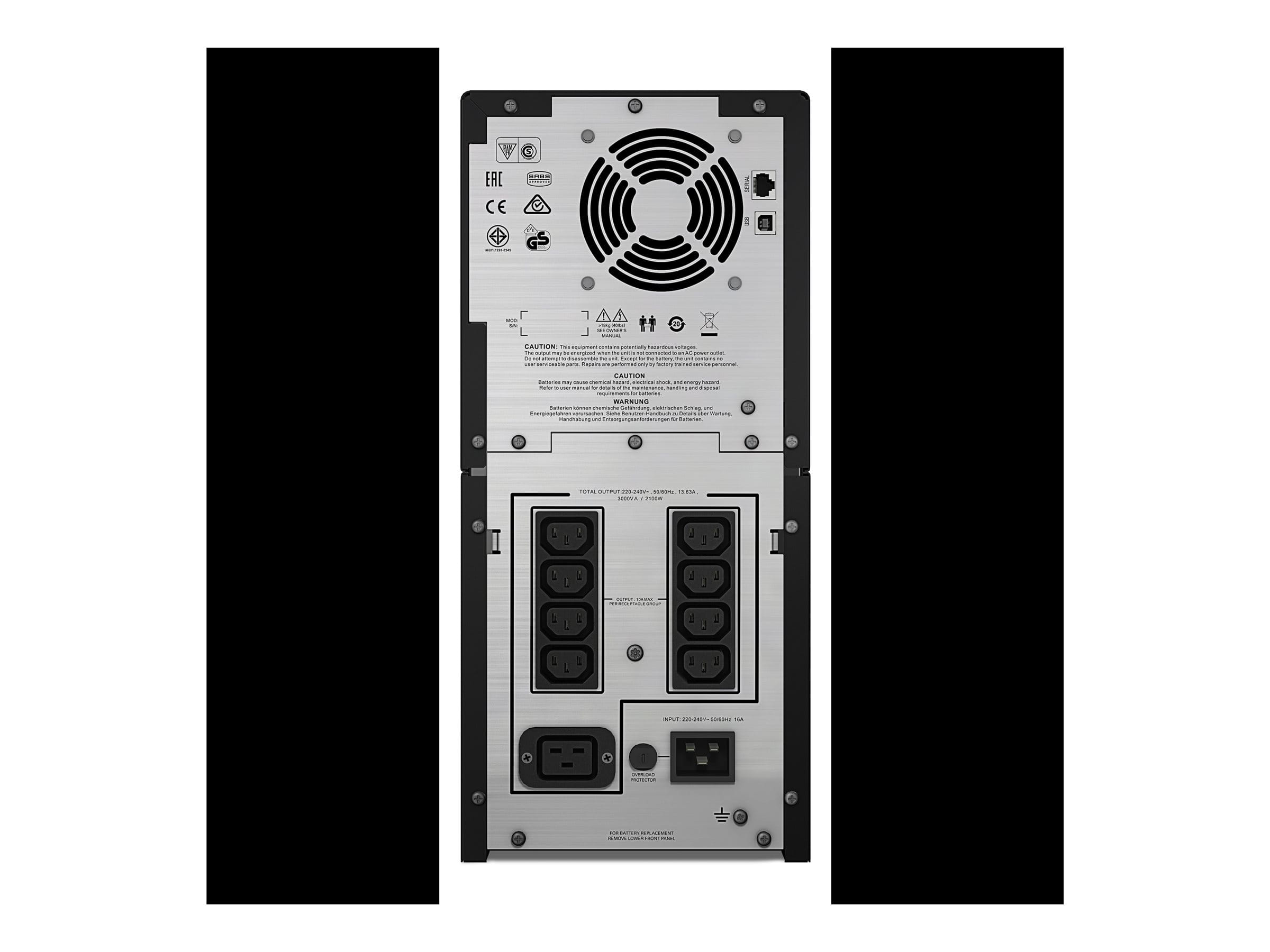 APC Smart-UPS C 3000VA LCD - USV - Wechselstrom 230 V - Line-Interactive-USV