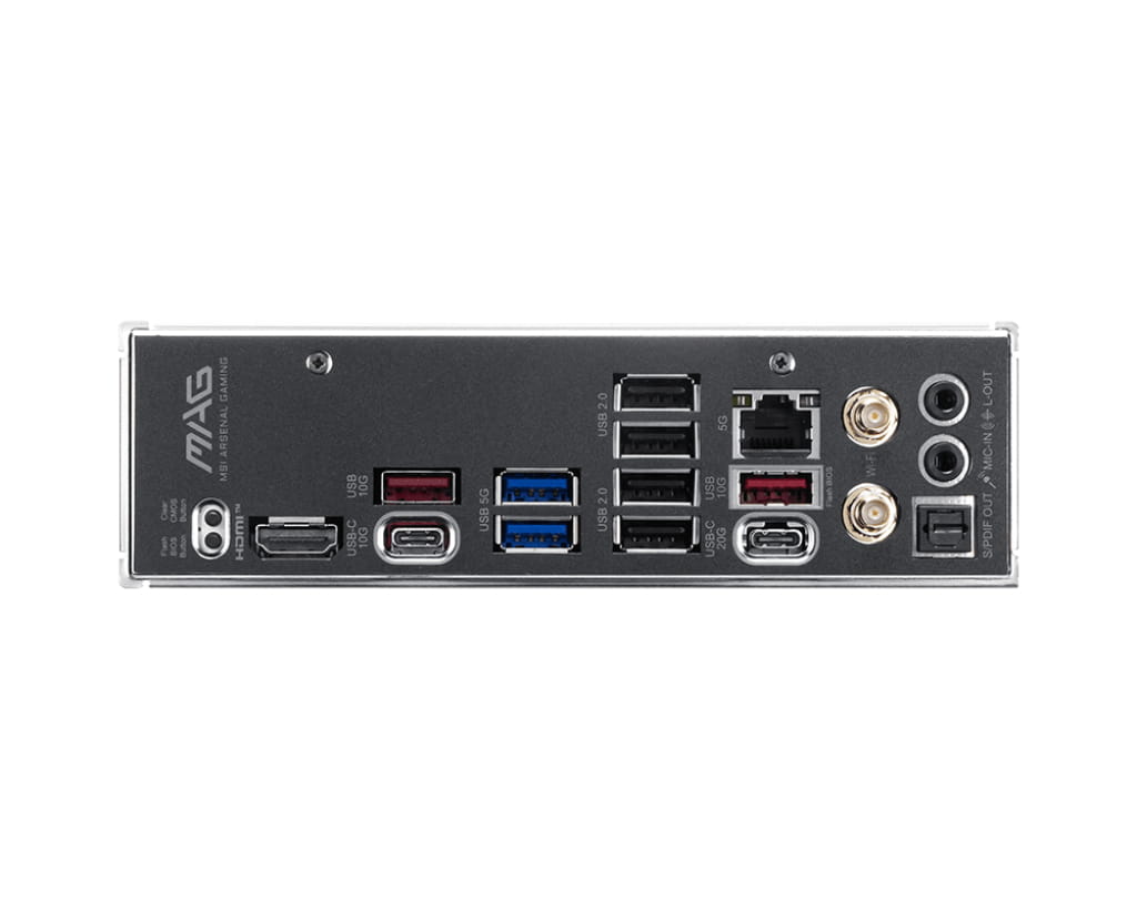 MSI MAG B850 TOMAHAWK WIFI, AMD, Sockel AM5, AMD Ryzen 7000 Series, AMD Ryzen 8000 Series, AMD Ryzen 9000 Series, Sockel AM5, DDR5-SDRAM, 256 GB