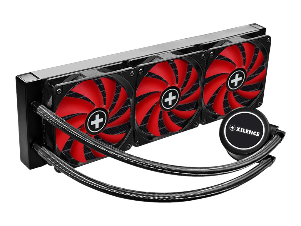Xilence Performance A+ Series LiQuRizer LQ360 - Prozessor-Flüssigkeitskühlsystem - (für: LGA1156, AM2, AM2+, LGA1366, AM3, LGA1155, AM3+, LGA2011, FM1, FM2, LGA1150, FM2+, LGA1151, AM4, LGA2066, TR4, LGA1200)