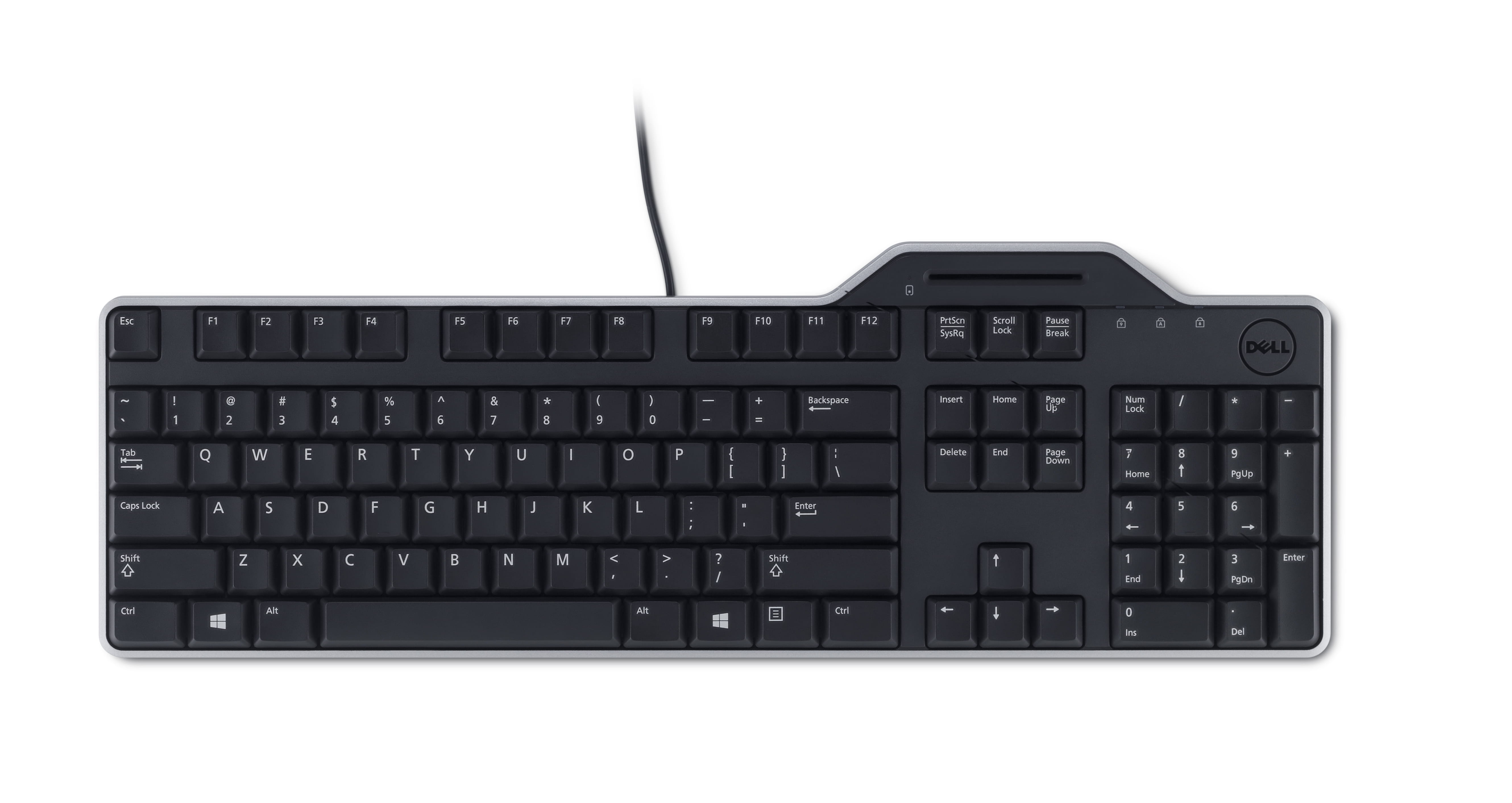 Dell KB813 Smartcard - Tastatur - USB - AZERTY