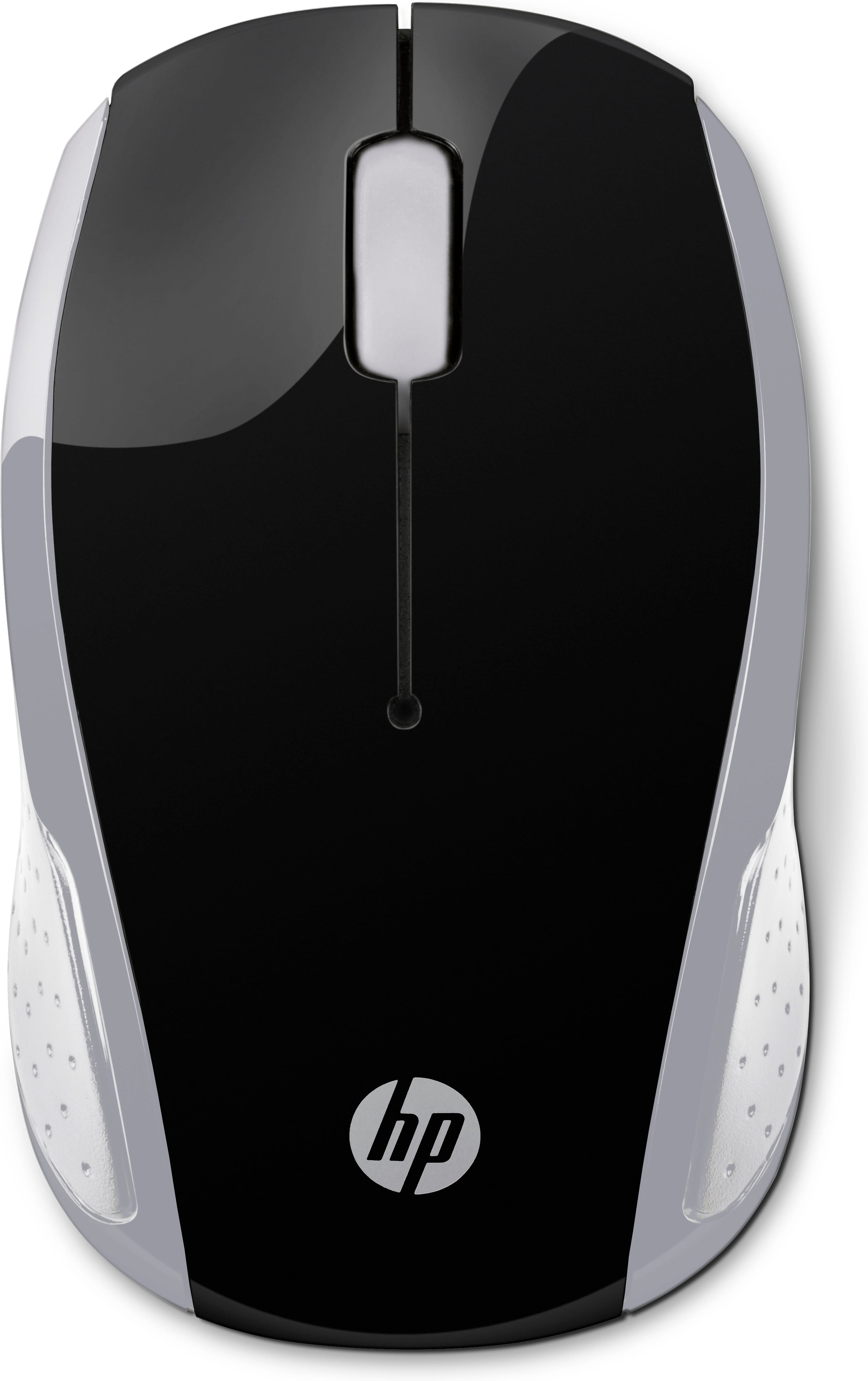 HP 200 - Maus - rechts- und linkshändig - optisch - kabellos - 2.4 GHz - kabelloser Empfänger (USB)