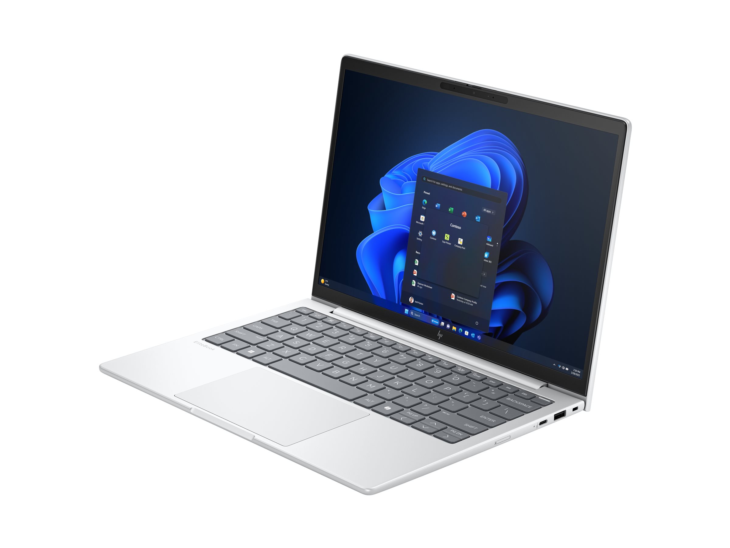 HP EliteBook 8 G1i Notebook AI - Intel Core Ultra 5 225U / 1.5 GHz - Win 11 Pro - Intel Graphics - 16 GB RAM - 512 GB SSD NVMe - 33.8 cm (13.3")