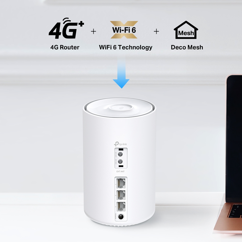 TP-LINK Deco X10-4G V1 - WLAN-System - (Router)