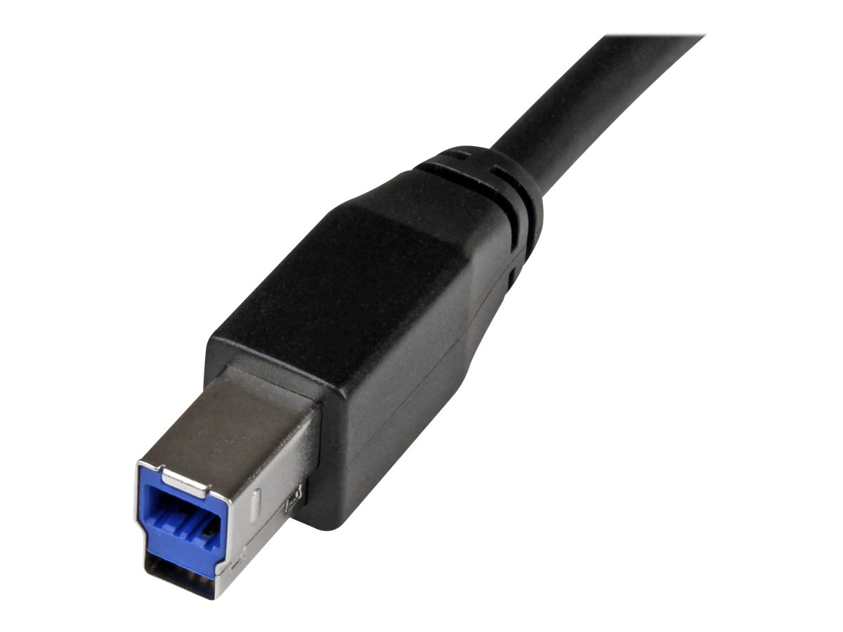 StarTech.com StarTech 10m Aktives USB 3.0 USB-A auf USB-B Kabel - USB A zu USB B Anschlusskabel - USB 3.1 Gen 1 (5 Gbit/s)