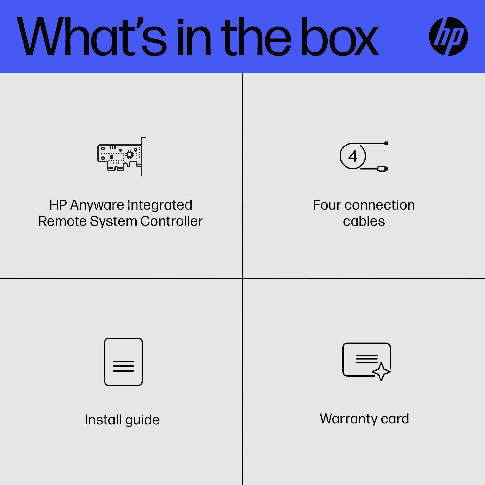 HP Anyware - Integrierter Remote System Controller