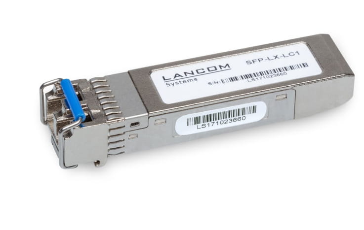 Lancom SFP-LX-LC1 - SFP (Mini-GBIC)-Transceiver-Modul - 1GbE - 1000Base-LX - LC Single-Modus - bis zu 10 km - 1310 nm (Packung mit 10)