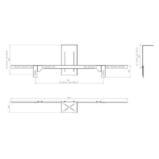Hagor HA Cam Holder XXL 98-110"
