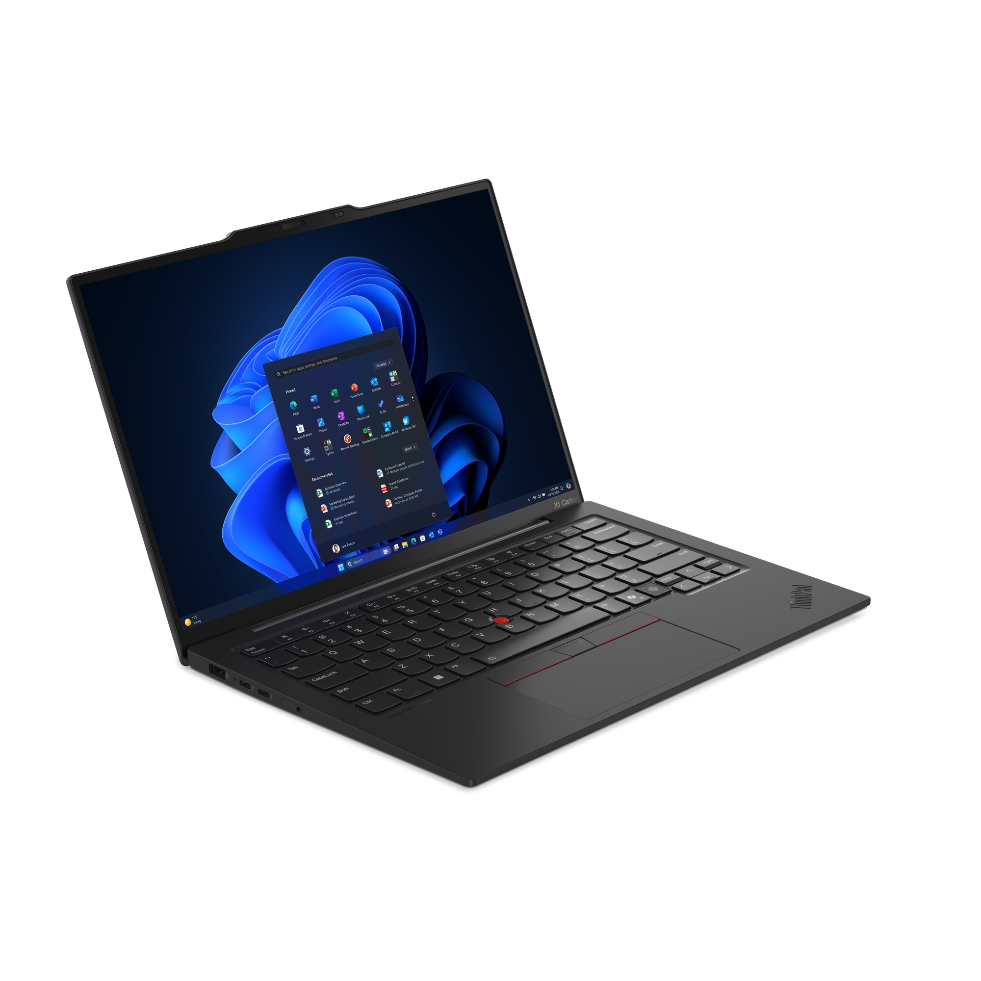 Lenovo ThinkPad X1 Carbon Gen 13 21NX - 180°-Scharnierdesign - Intel Core Ultra 7 255U - Evo - Win 11 Pro - Intel Graphics - 16 GB RAM - 512 GB SSD TCG Opal Encryption 2, NVMe - 35.6 cm (14")