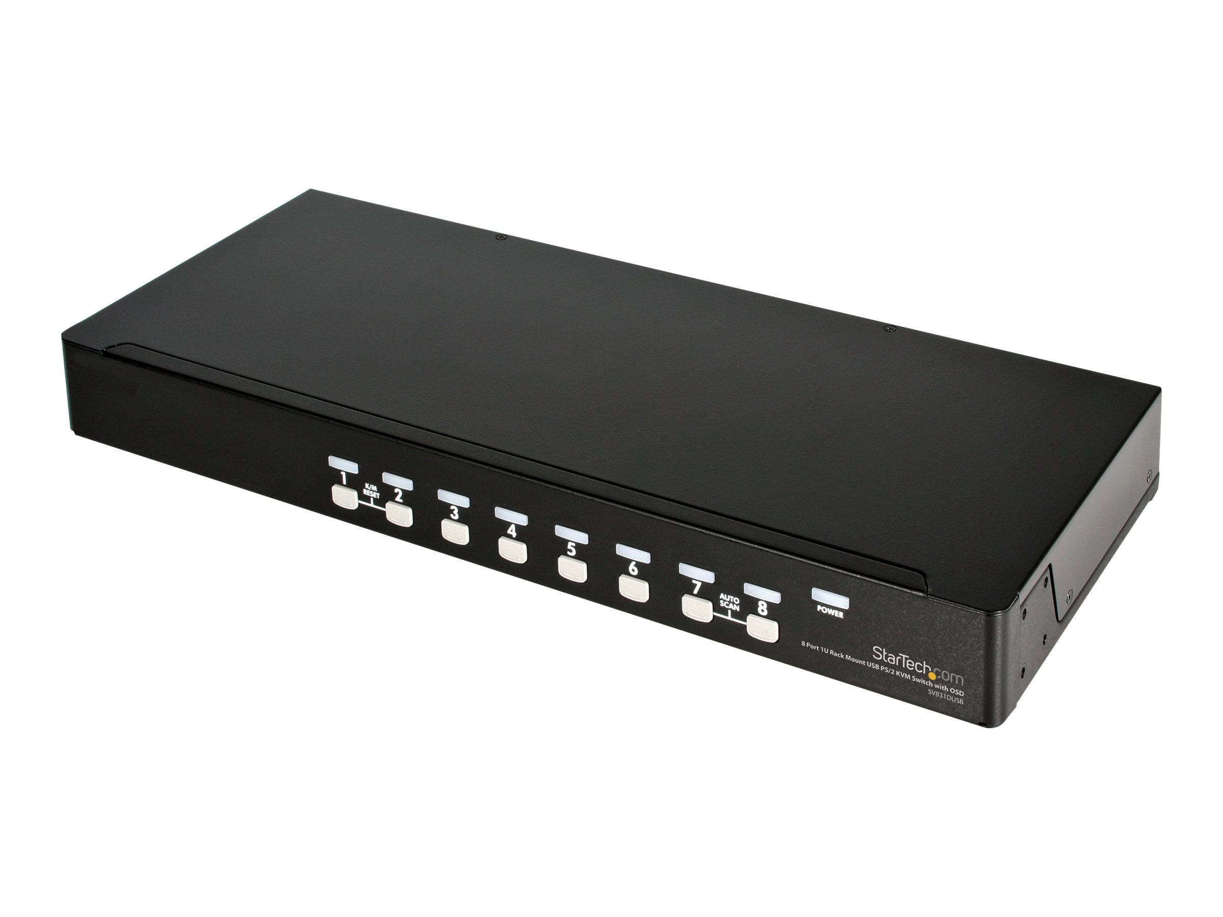 StarTech.com 8 Port USB / PS/2 KVM Switch mit