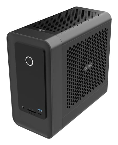 ZOTAC ZBOX MAGNUS ONE EU275070C, Mini-Tower, PC Barebone, DDR5-SDRAM, PCI Express, Serial ATA III, Wi-Fi 7 (802.11be), 500 W