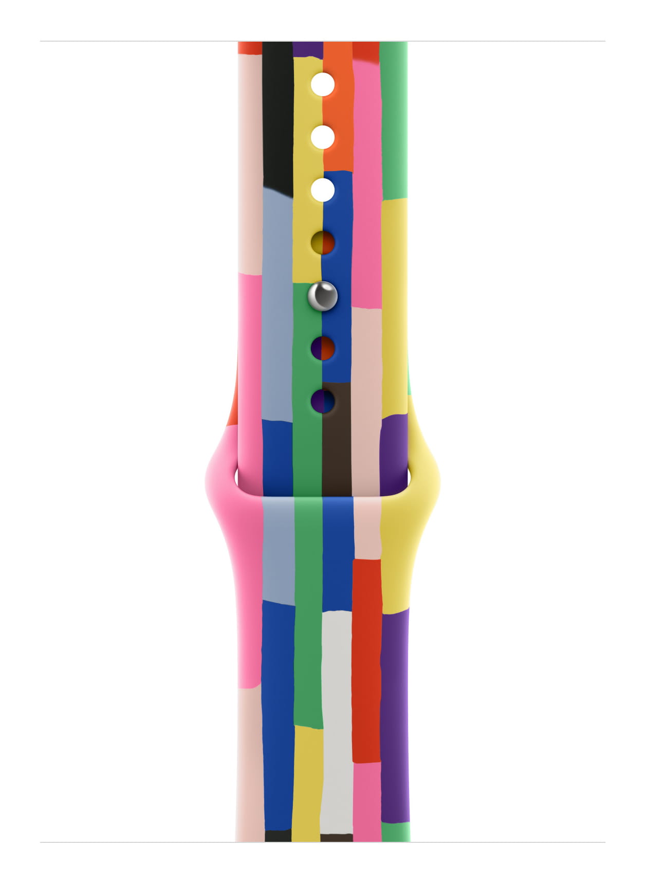 Apple Pride Edition - Armband für Smartwatch - 46mm - M/L (für Handgelenke 160 - 210 mm)