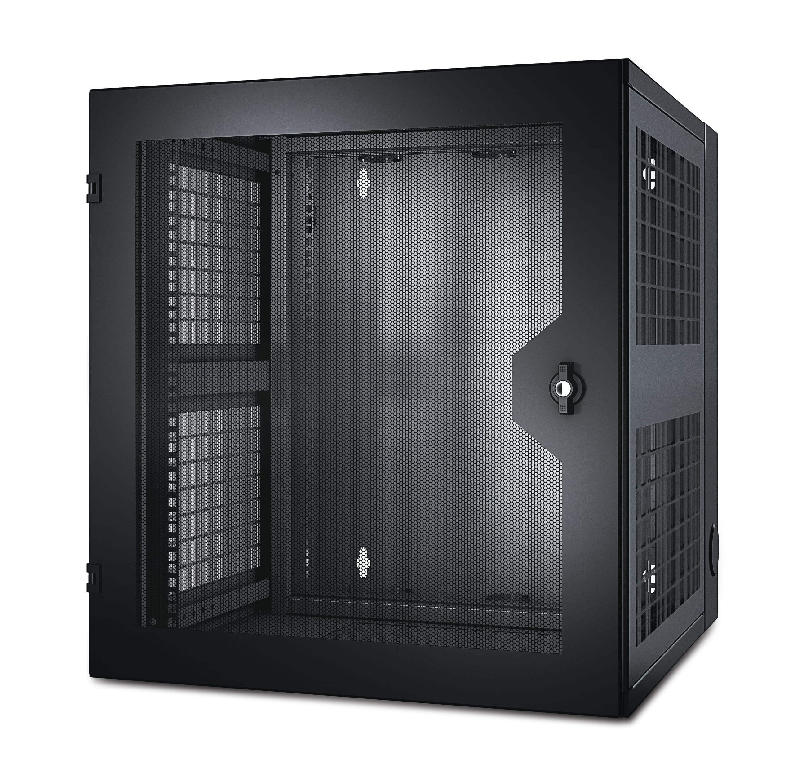APC NetShelter WX - Schrank - geeignet für Wandmontage - Schwarz - 13U - 48.3 cm (19") APC NetShelter WX - Schrank - geeignet für Wandmontage - Schwarz - 13U - 48.3 cm (19")