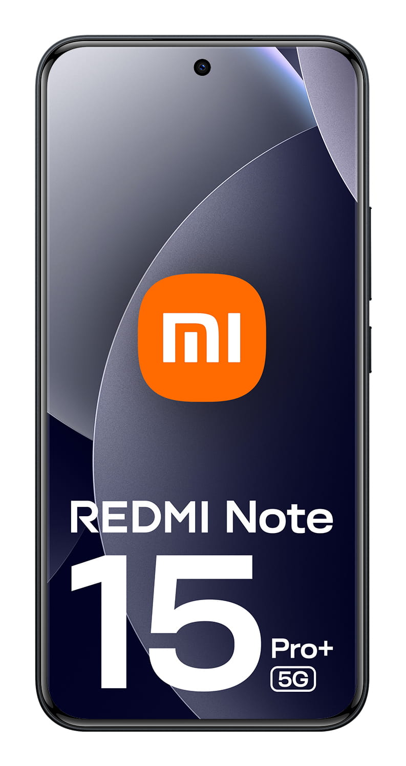 Xiaomi Redmi Note 15 Pro+ 5G, 17,4 cm (6.83"), 2772 x 1280 Pixel, 8 GB, 256 GB, 200 MP, Schwarz