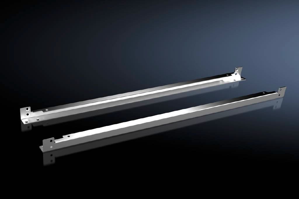 Rittal 8617.402, Regal-Schiene, Silber, Galvanisiertes Stahl, 1200 mm, 2 Stück(e), 6 kg