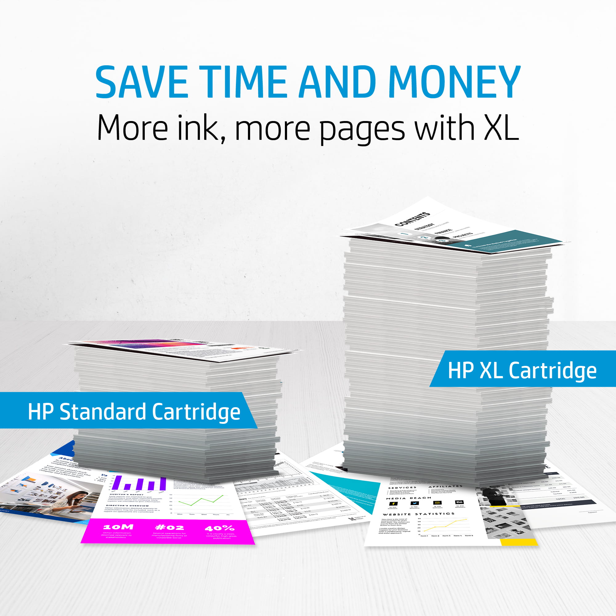 HP 302XL - 8 ml - Hohe Ergiebigkeit - Farbe (Cyan, Magenta, Gelb)