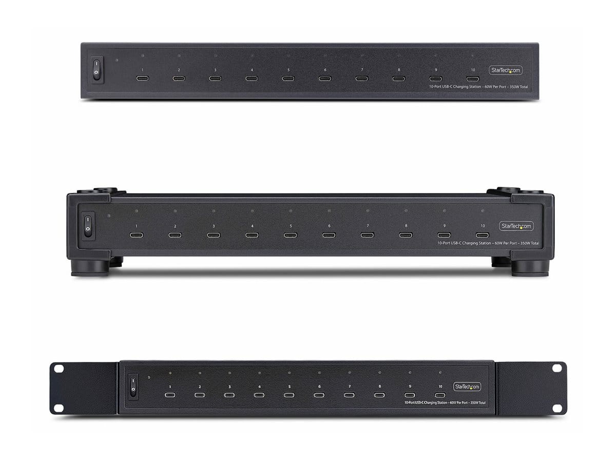 StarTech.com Hub - 10 x USB-C - Desktop, an