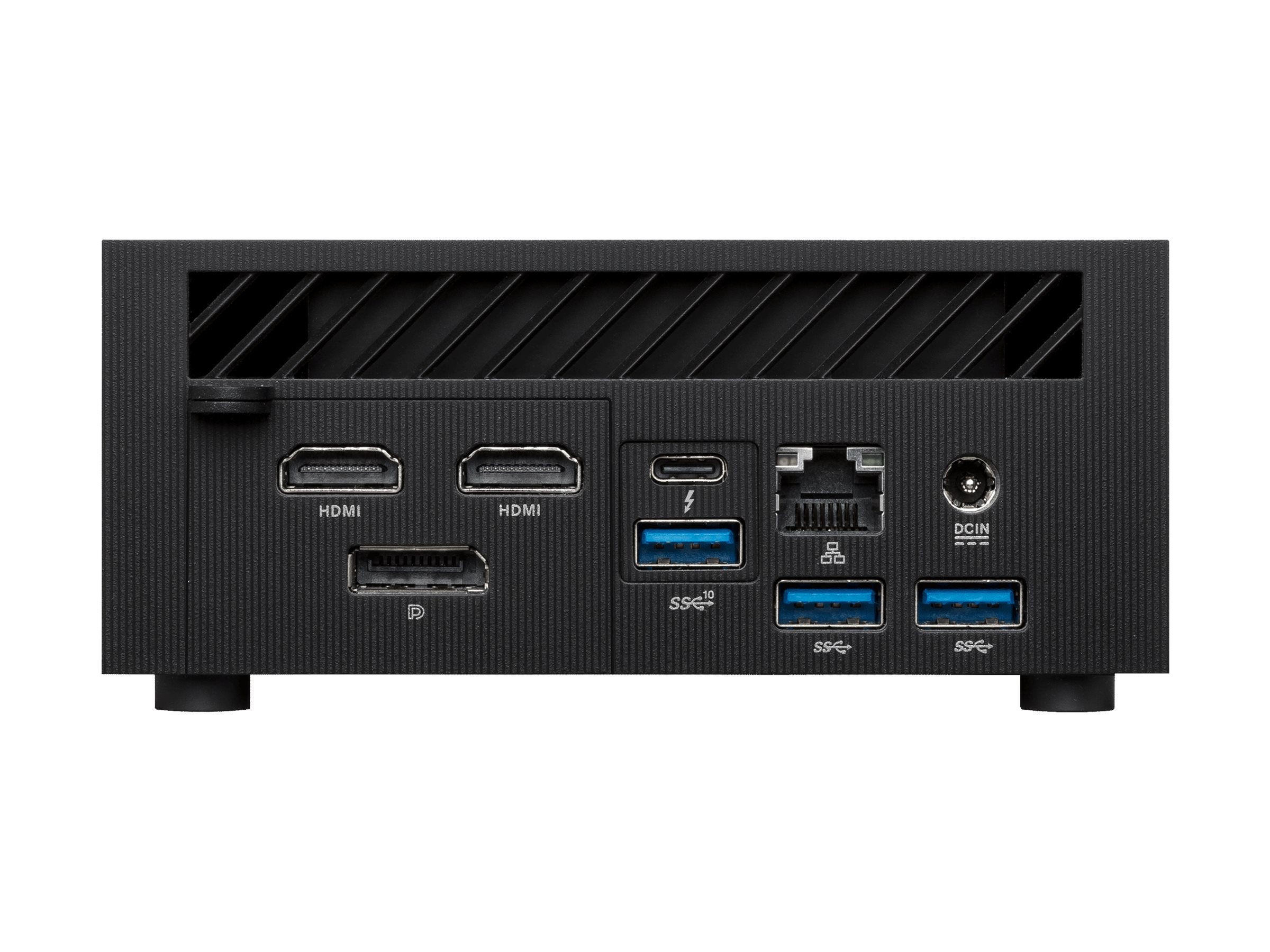 ASUS ExpertCenter PN64 BB5003MDE1 - Barebone - Mini-PC - 1 x Core i5 13500H / 3.5 GHz - RAM 0 GB - Intel Iris Xe Grafik - 1GbE, 2.5GbE, Wi-Fi 6E, Bluetooth 5.2 - WLAN: 802.11a/b/g/n/ac/ax (Wi-Fi 6E)