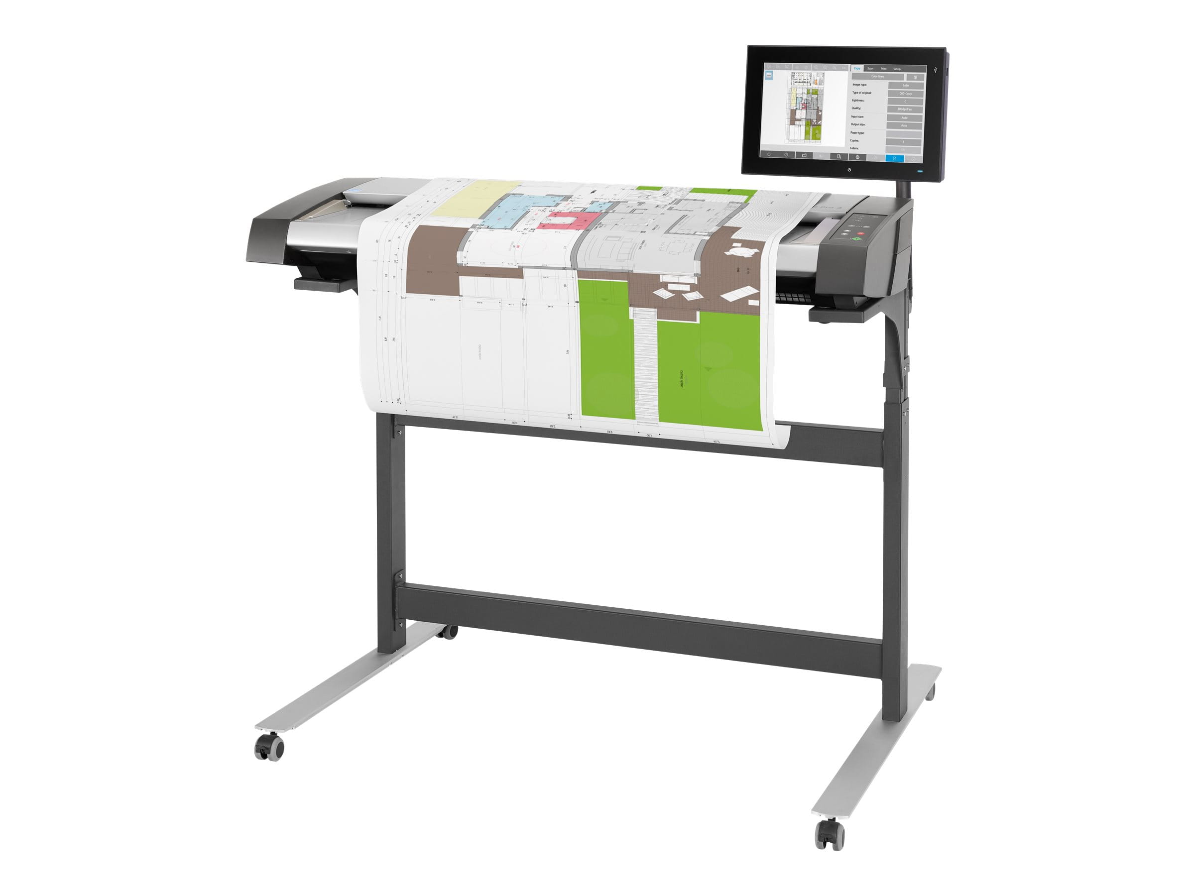 HP HD Pro 2 - Rollen-Scanner - CCD - Rolle (111,8 cm)
