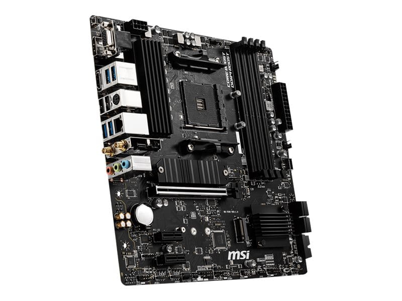 MSI B550M PRO-VDH WIFI - Motherboard - micro ATX - Socket AM4 - AMD B550 Chipsatz - USB-C Gen1, USB 3.2 Gen 1 - Bluetooth, Gigabit LAN, Wi-Fi - Onboard-Grafik (CPU erforderlich)