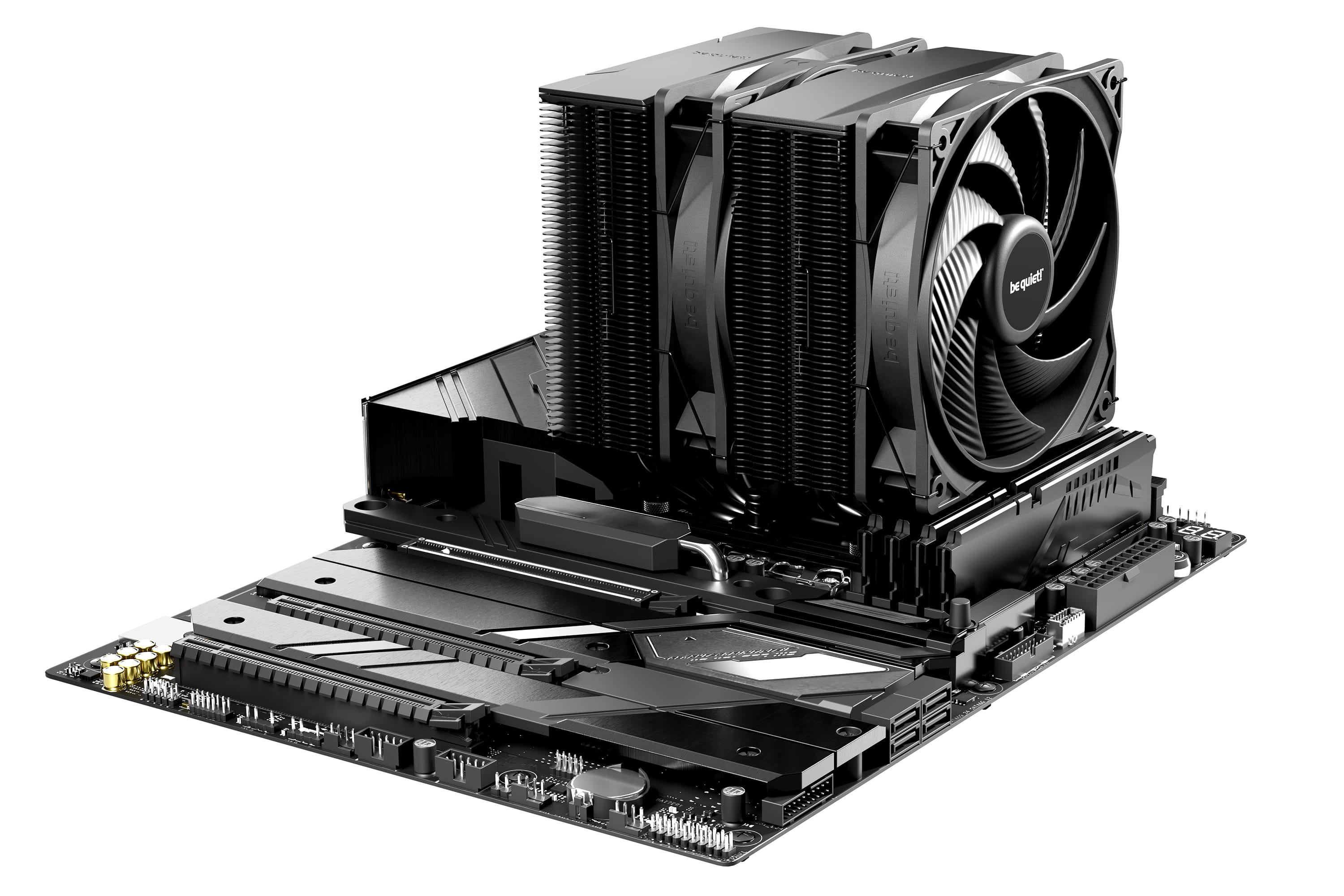 Be Quiet! Pure Rock Pro 3 - Prozessor-Luftkühler - (für: LGA1150, LGA1151, LGA1155, LGA1200, LGA1700, LGA1851, AM4, AM5)