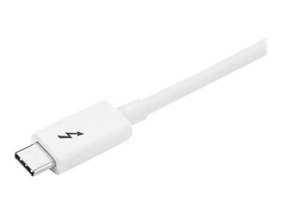 StarTech.com 3.3ft (1m) Thunderbolt 3 Cable, 20Gbps, 100W PD, 4K Video, Thunderbolt-Certified, Compatible w/ TB4/USB 3.2/DisplayPort - Thunderbolt-Kabel - USB-C (M)