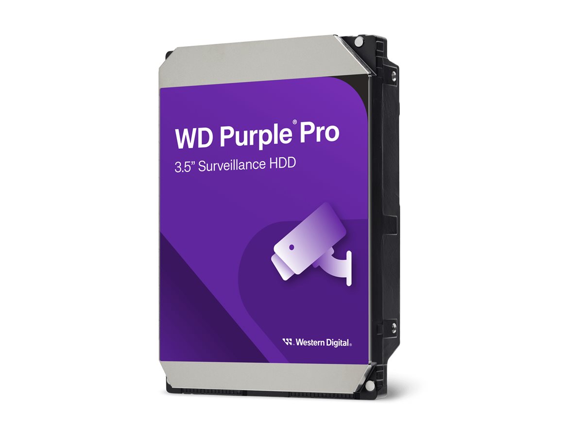 WD Purple Pro WD221PURP - Festplatte - 22 TB - Überwachung, intelligente Videoübertragung - intern - 3.5" (8.9 cm)