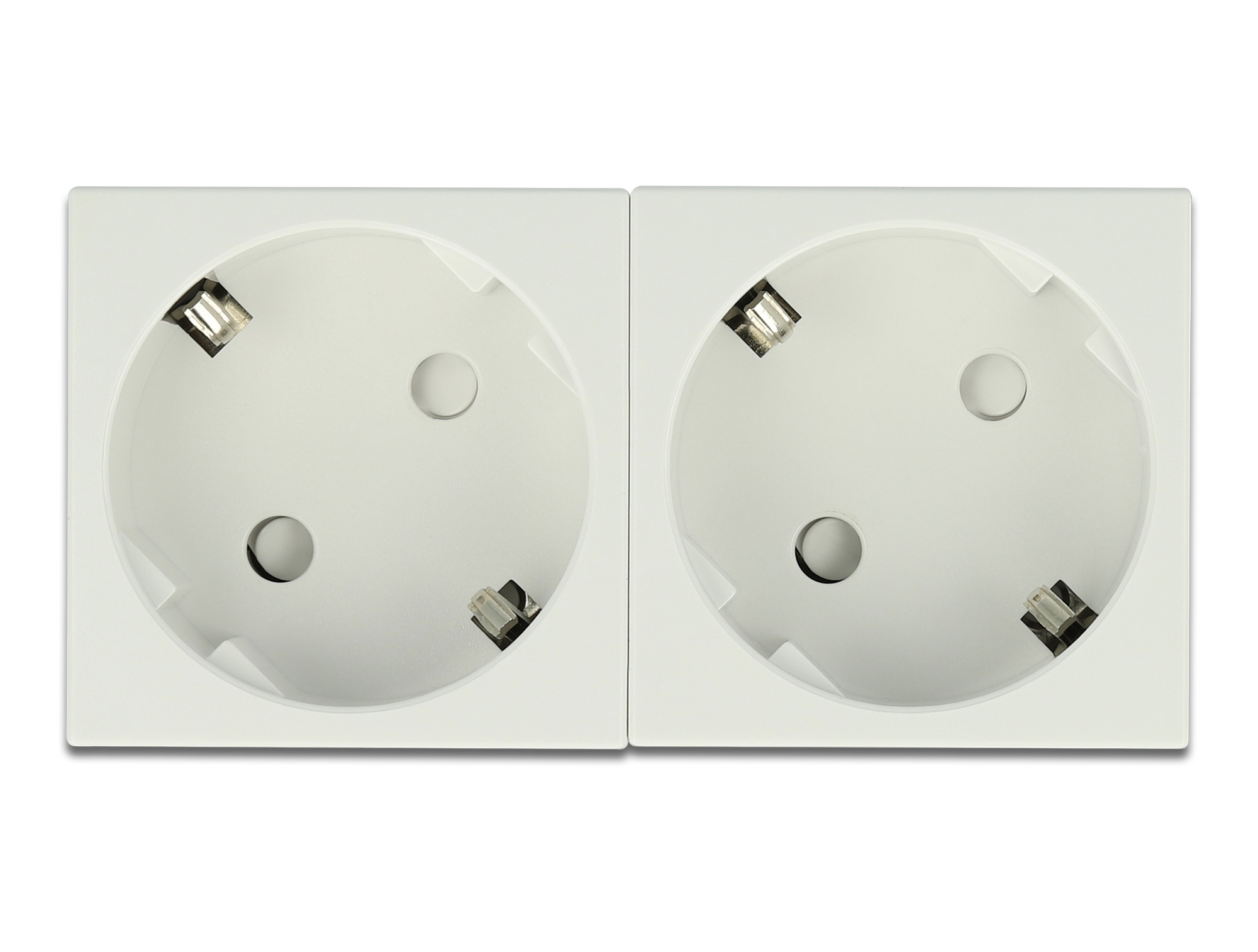 Delock Easy 45 - Steckdose - 2P - Typ F - mit