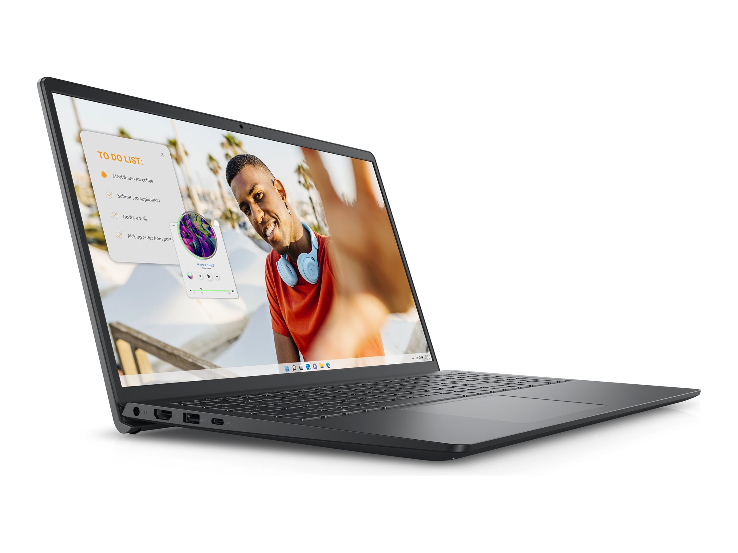 Dell Inspiron 15 3535 - AMD Ryzen 5 7530U / 2 GHz - Win 11 Pro - Radeon Graphics - 16 GB RAM - 512 GB SSD NVMe - 39.6 cm (15.6")