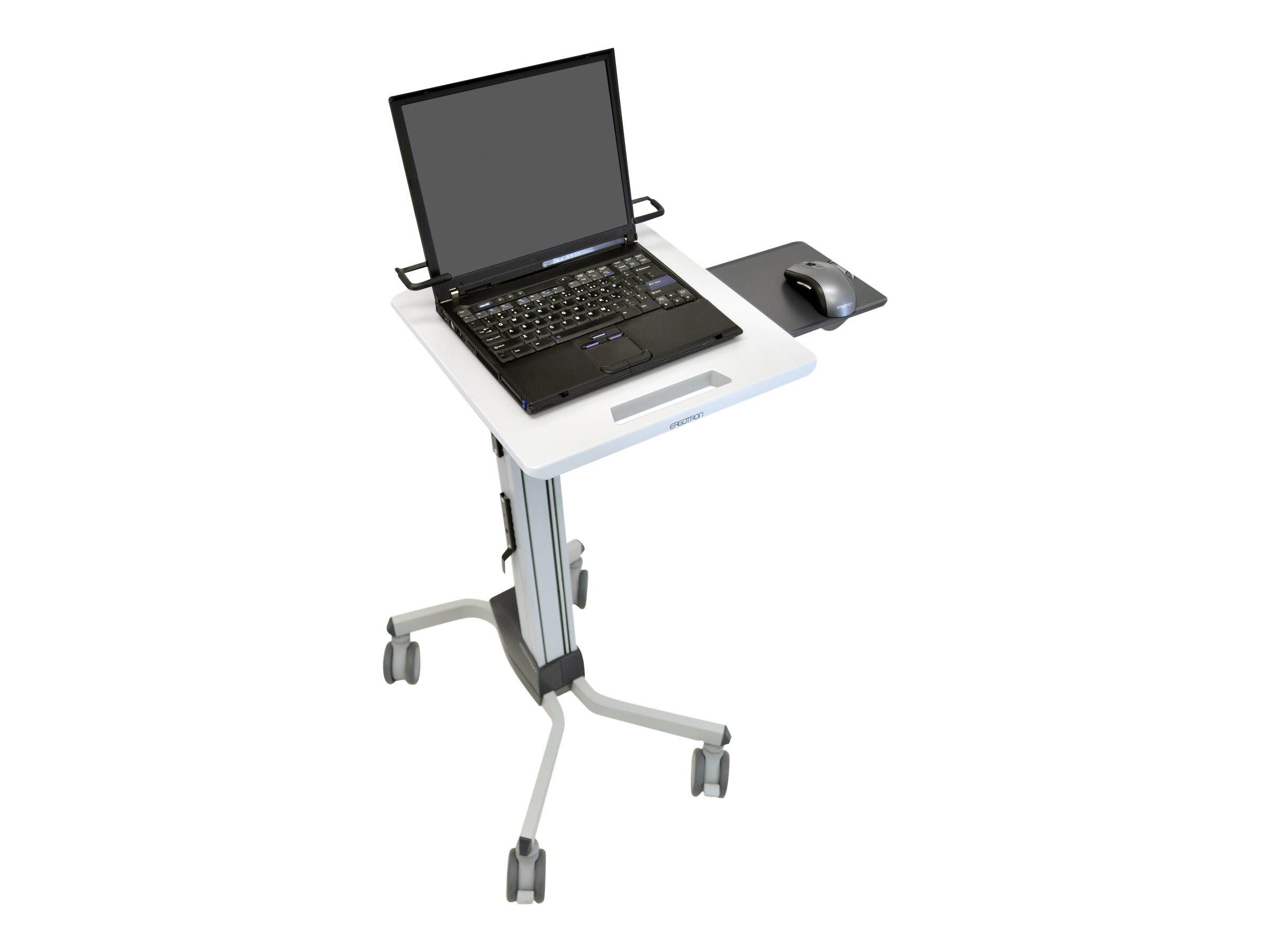Ergotron Neo-Flex - Wagen - für Notebook / Maus / Barcode-Scanner - hochwertiger Kunststoff, Aluminium, Stahl - Zweistufiges Grau - Bildschirmgröße: 30.5-43.9 cm (12"-17.3")