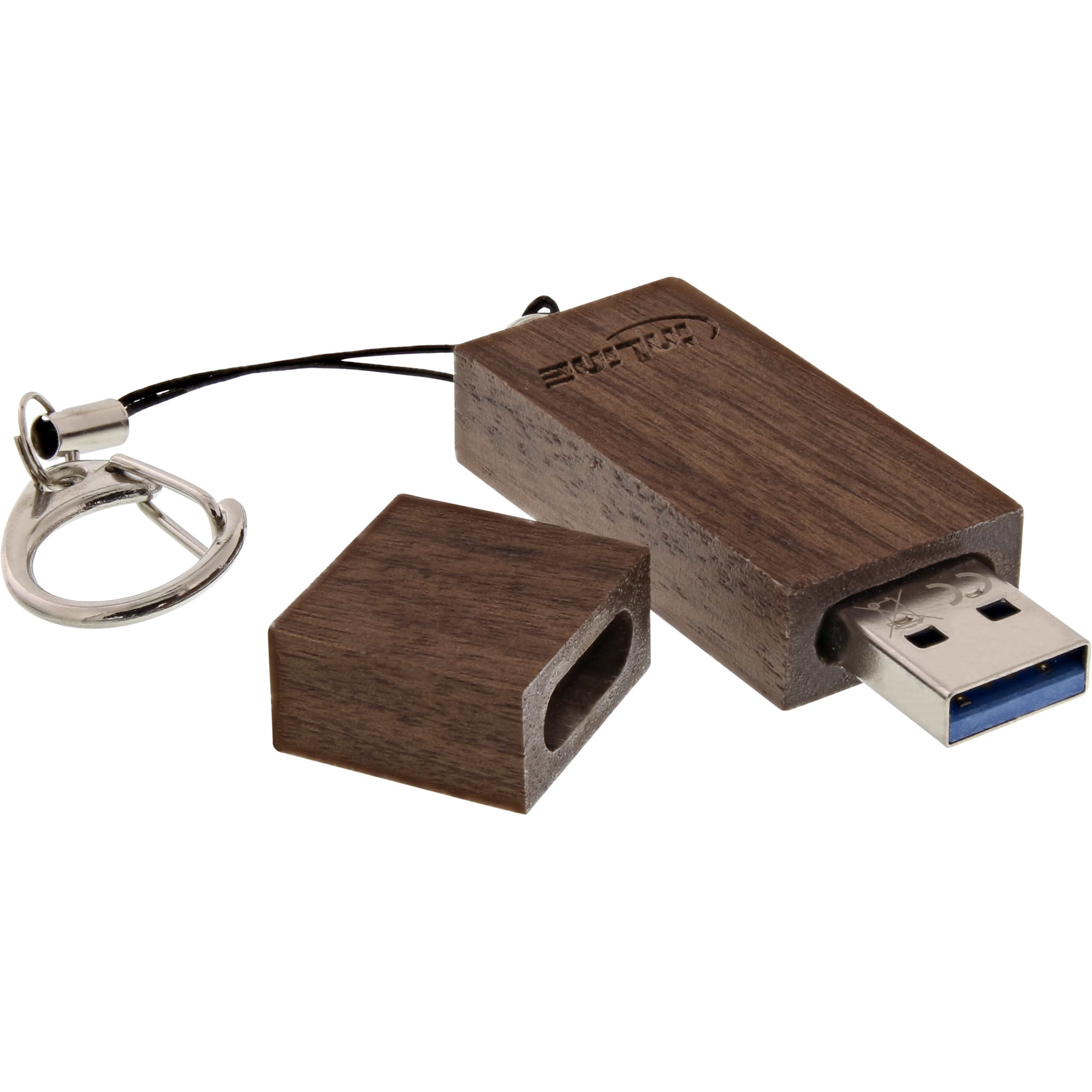 InLine woodstick USB 3.0 Speicherstick - Walnuss - 8GB