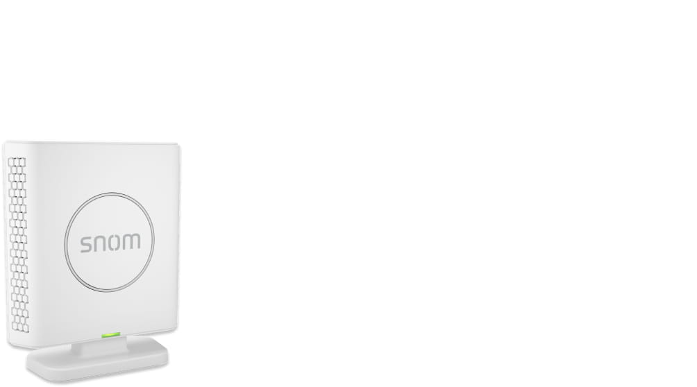 Snom M6, 1880 - 1900 MHz, 1920 - 1930 MHz, Omnidirektional, 50 m, 100 m, Weiß