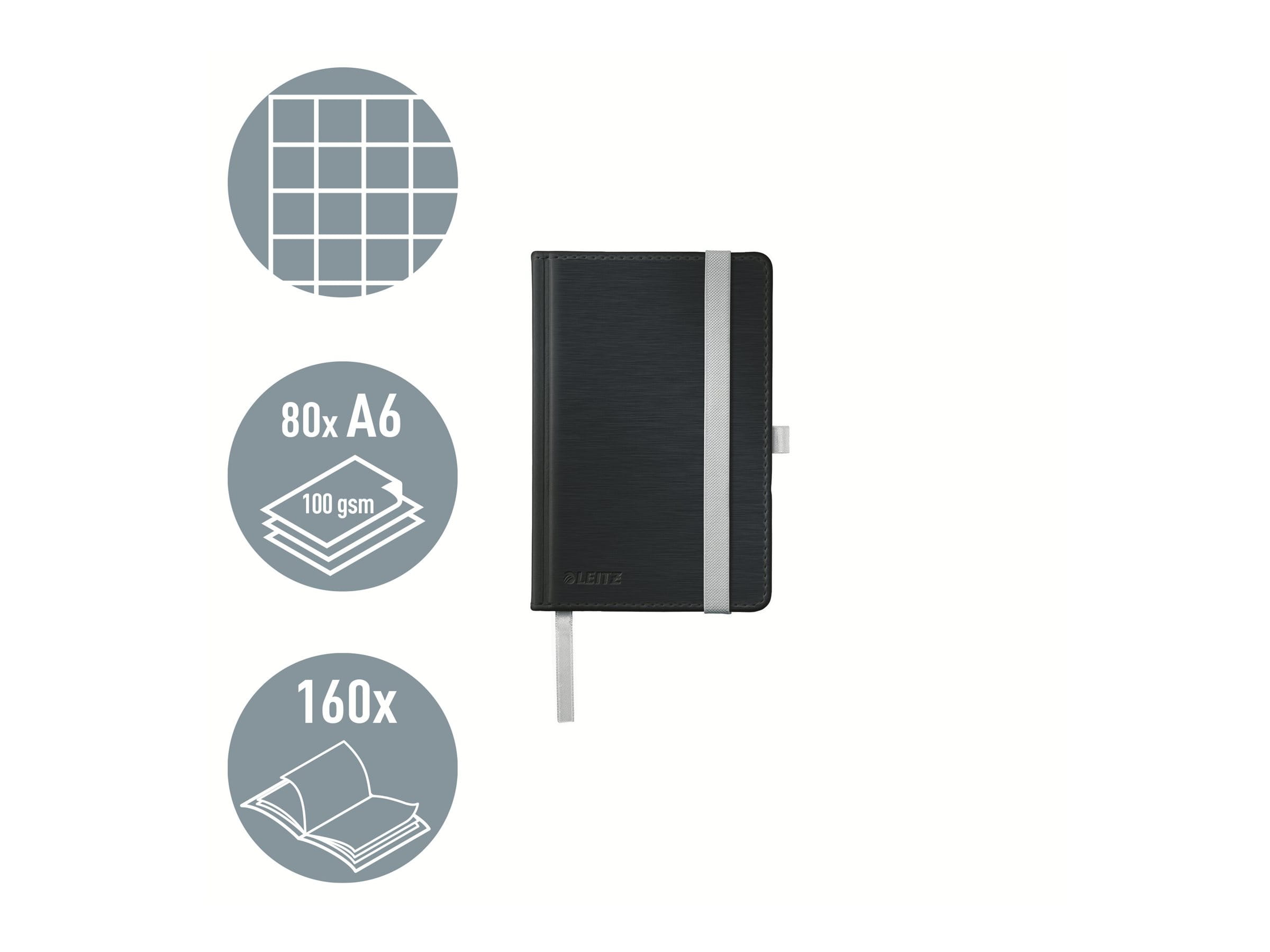 Esselte Leitz Style - Notizbuch - fester Einband - A6 (93 x 140 mm)