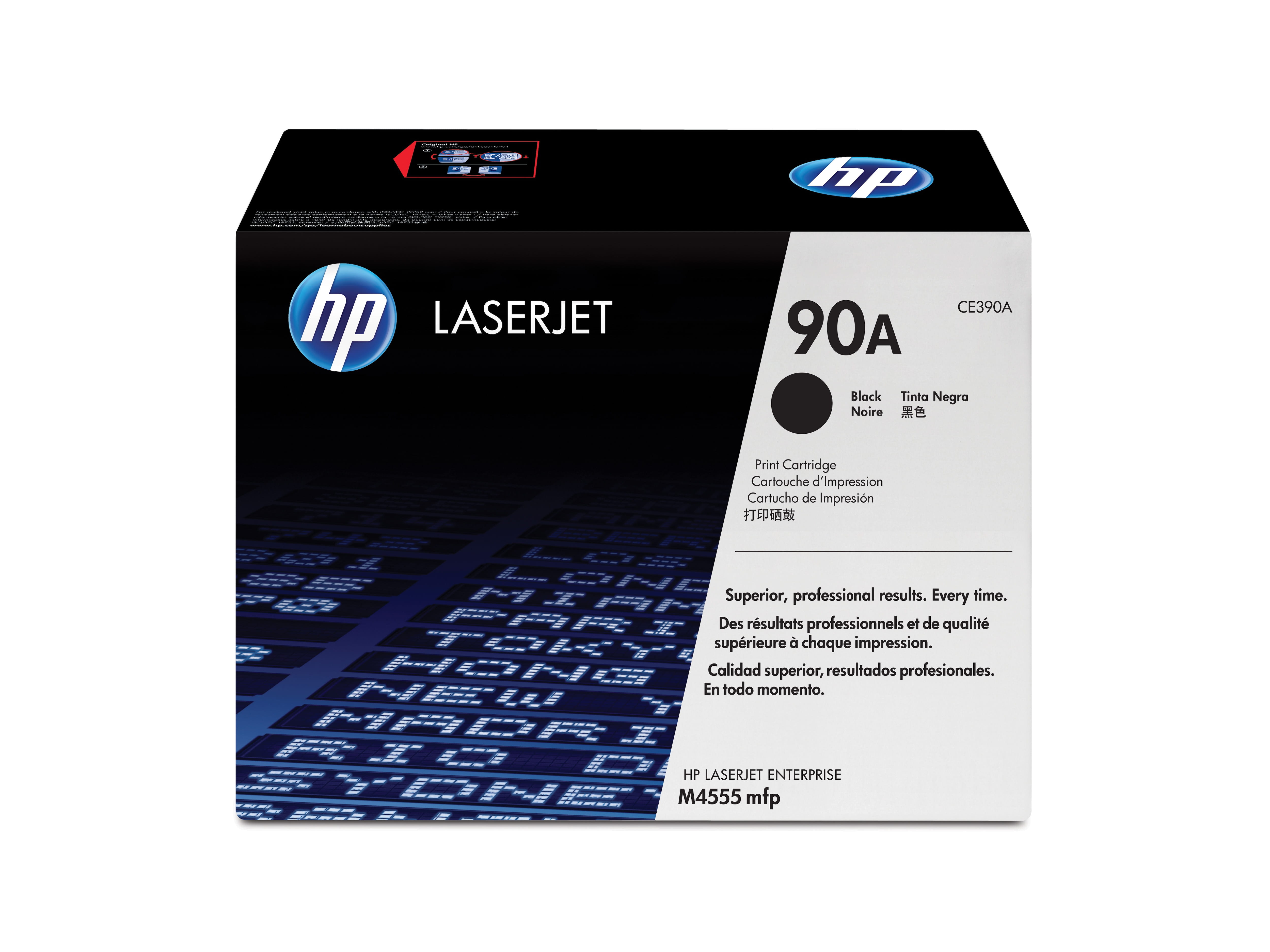 HP 90A - Schwarz - original - LaserJet - Tonerpatrone (CE390A)